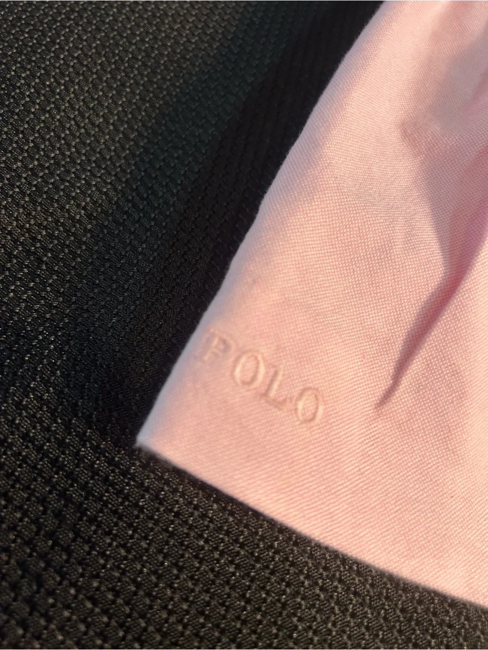 Ralph Lauren pink cotton dress 12 mo
